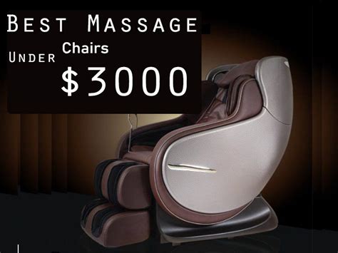 Top 15 Best Massage Chairs Under 3000 [jun 2024 Updated]