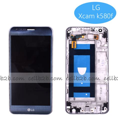 Pantalla Lg X Cam K F Plata Con Marco Completa Lcd T Ctil Cellb B