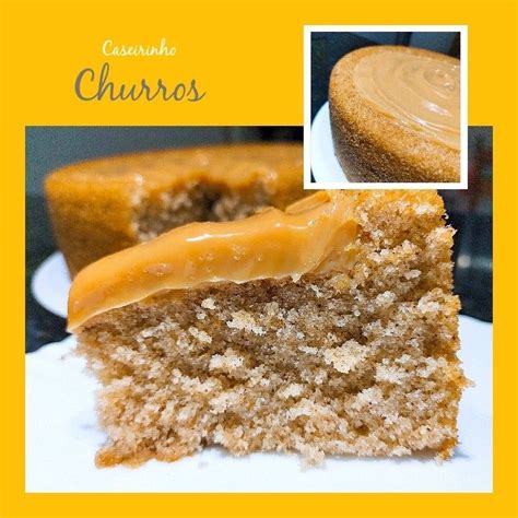 A Close Up Of A Piece Of Cake On A Plate With The Words Churros