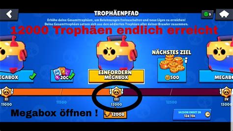 Troph En Endlich Erreicht Megabox Ffnen Brawl Stars Deutsch