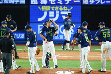 ヤクルト原樹理が4回5失点で降板 3回まで無失点も4回に一挙5失点 山田先制弾も逆転許す― スポニチ Sponichi Annex 野球