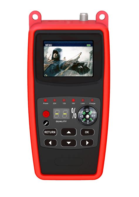 Lcd High Resolution Dvb S Digital Satellite Signal Finder Meter