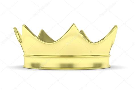 Simple golden crown — Stock Photo © merznatalia #131142364
