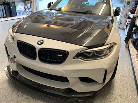 Bmw M Build Carbon Fiber Vented Hood Silicon Valley Motor Club