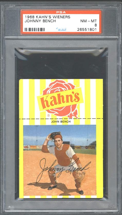 Kahn S Wieners Johnny Bench Tonyetrade