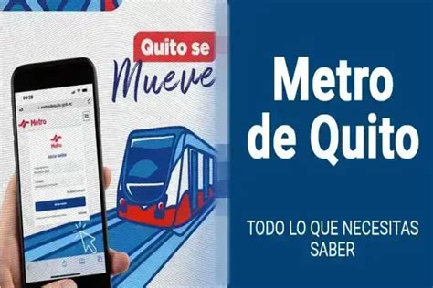 Metro De Quito Tarjeta Costos Registro Horarios 2025 Ecu11