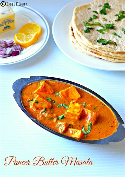 Paneer Butter Masala Recipe Punjabi Paneer Butter Masala Dhaba Style