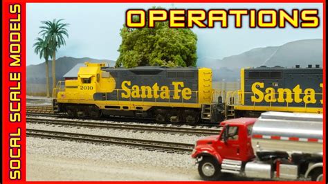 Operations Santa Fe Athearn Genesis Gp U S Switching Youtube