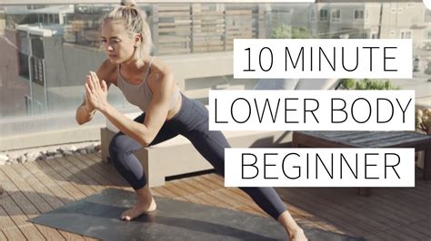 Minute Lower Body Beginner Workout Lower Body Workout For