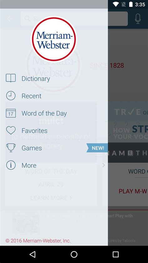 Dictionary Merriam Webster Apk For Android Download