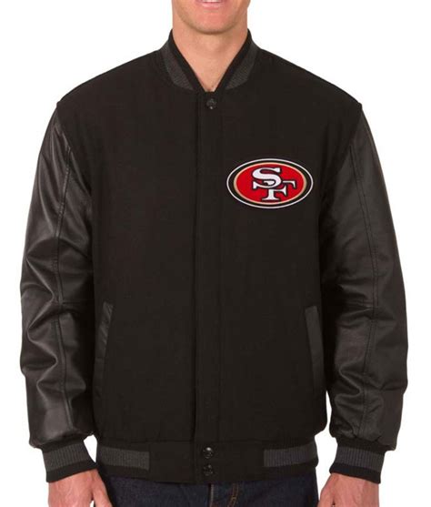 Mens Varsity Reversible 49ers Jacket - Jackets Expert