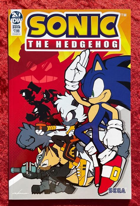 Sonic The Hedgehog Annual 2019 Cover A Yuji Uekawa Idw 2019 Rare 4577960884