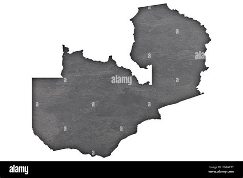 Zambia Outline Map Cut Out Stock Images Pictures Alamy