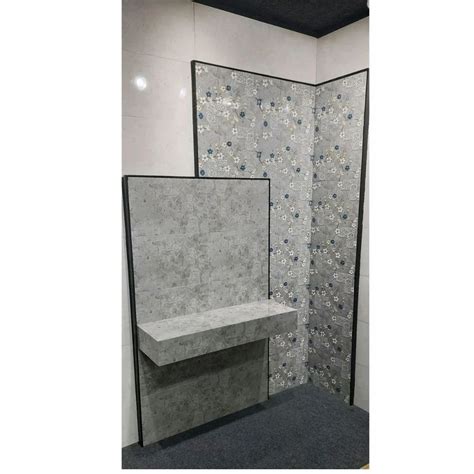 Mm Glossy Ceramic Bathroom Wall Tile Size X Feet At Rs Box In