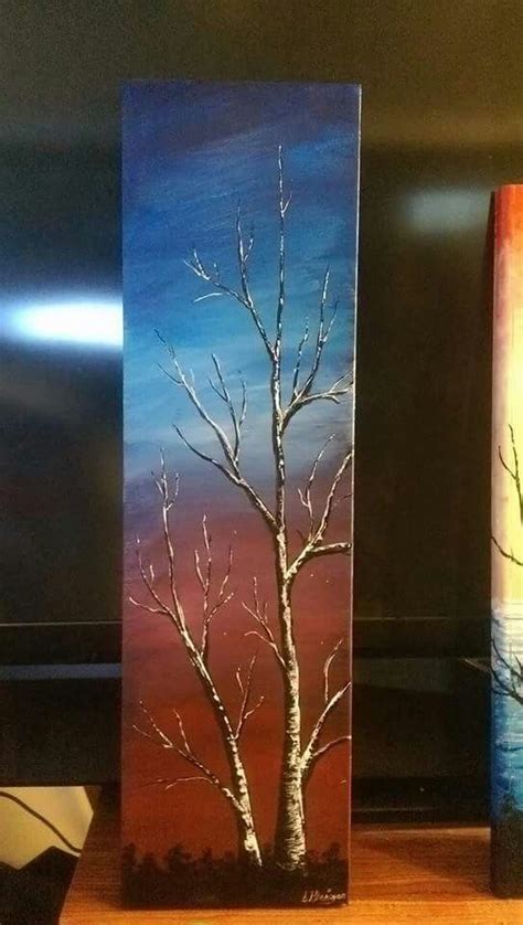 Pin By Debra Campbell On Acrylic Paintings In 2024 Tree Painting