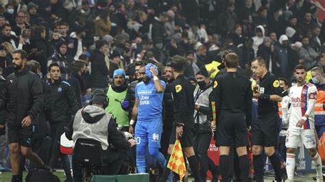 Incidents OL OM un point retiré à Lyon le match à rejouer à huis clos