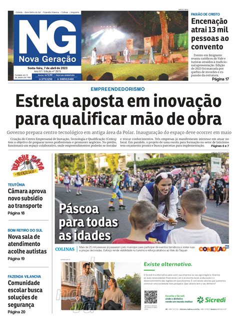 Nova Gera O Jornal Nova Gera O