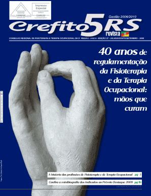 Preenchível Disponível crefito5 org Gesto 2006 2010 REVISTA CONSELHO