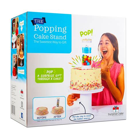 Popping Cake Stand Surprise Cake Stand Pop Up Gift Cake Stand