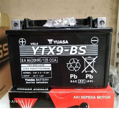 Jual Aki Accu Ytx Bs Yuasa V Ah Motor Ninja Fi Ktm Duke