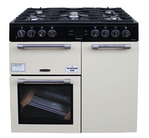 Leisure Range Cooker Dual Fuel Freestanding CK90F232C 90cm Cream 5