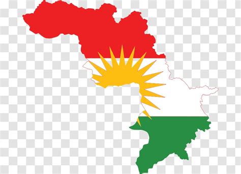 Iraqi Kurdistan Flag Of Kurdish Region Western Asia Map Iraq