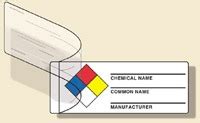 NFPA Identifier Self Laminating