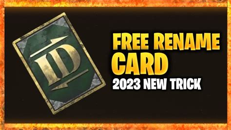 How To Get Free Rename Card In Bgmi Pubg Mobile New Trick To