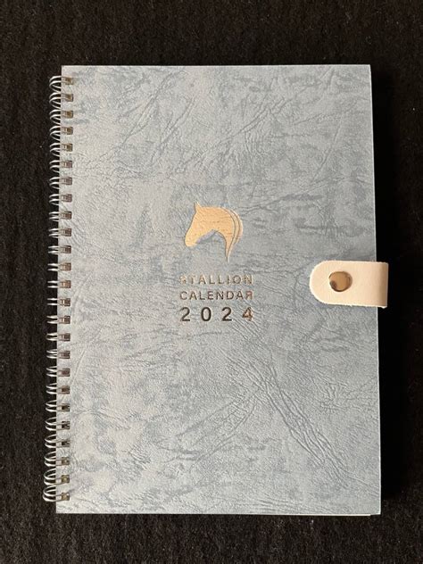 【未使用】【送料無料】『2024 Stallion Calendar』オリジナル卓上型カレンダー 日本軽種馬協会 競走馬の落札情報詳細