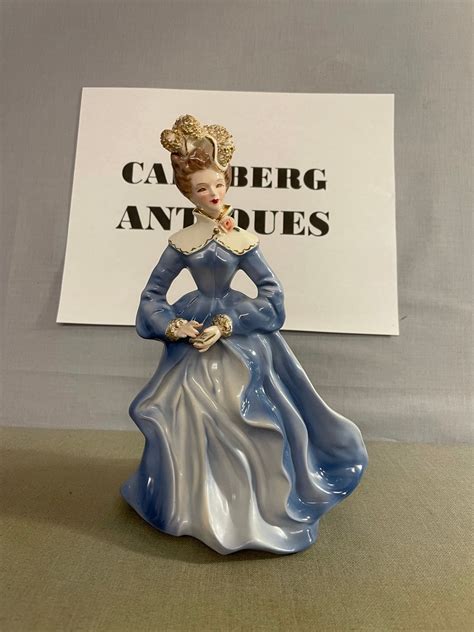 Florence Ceramics Figurine Shirley With Card And Articulated Fingers Etsy