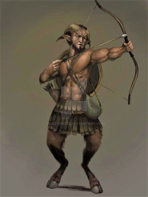 Satyr Bowman By Jlazaruseb On Deviantart