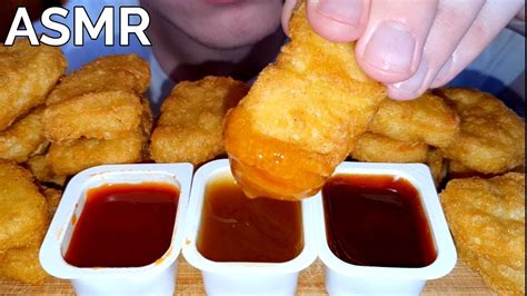 Asmr Mcdonalds Chicken Nuggets Eating Sounds No Talking Youtube