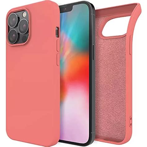 Funda Para iPhone 13 Pro Rosa Delgada Suave Jelly Meses sin interés