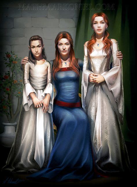 Asoiaf Arya Catelyn Sansa By Mathiaarkoniel On Deviantart A Song