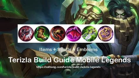 Best Terizla build 2025: Items, Emblems & Strategy [Mobile Legends ...