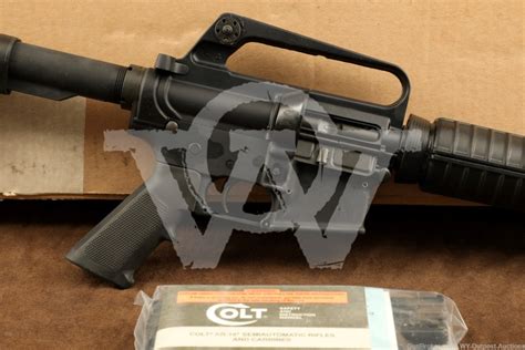 Colt Ar6450 Ar 15 9mm Carbine 16” Semi Auto Rifle W Factory Box Lock