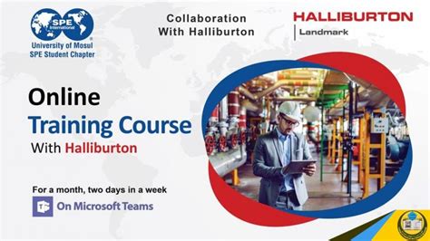 Training Course With Halliburton Company American Multinational