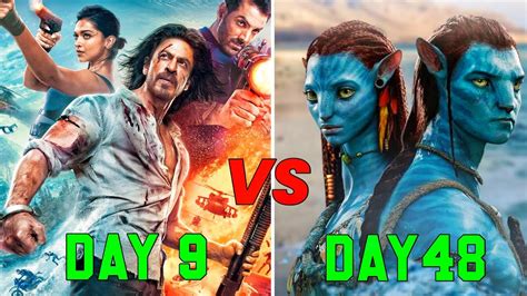 PATHAN VS AVATAR THE WAY OF WATER Box Office Collection Versus Pathan