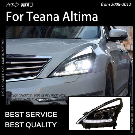 Customized Nissan Teana Lights