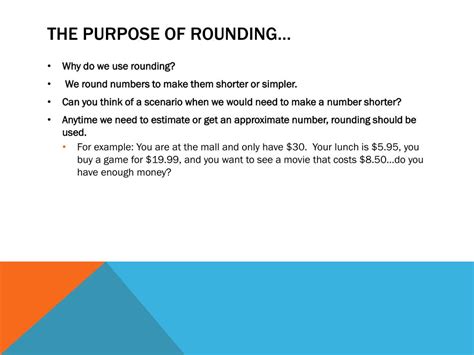 rounding  numbers  decimals powerpoint