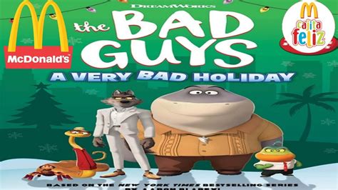 Mcdonalds Cajita Feliz The Bad Guys A Very Bad Holiday Predicciones