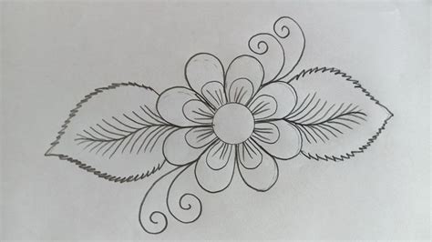 Drawing Easy Way To Drawing Flower All Over Design Drawing By Rup