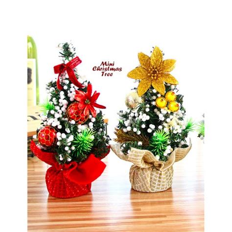 Jual Jj Chen Mini Christmas Tree Pohon Natal Mini Pajangan Pohon