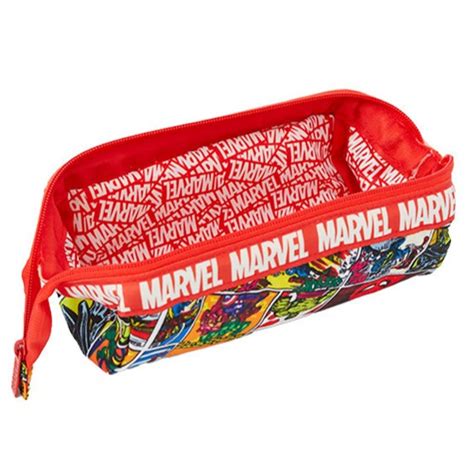 Cartuchera Estuchera Open Marvel Mooving