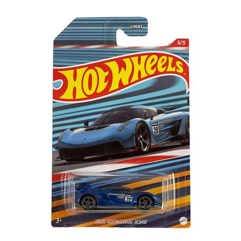 Метална кола Hot Wheels Koenigsegg Jesko син eMAG bg