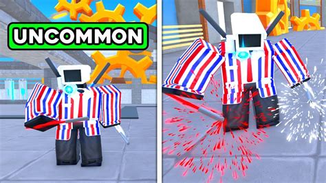 TEN ZWYKŁY UNCOMMON JEST MEGA OP w TOILET TOWER DEFENSE ROBLOX YouTube