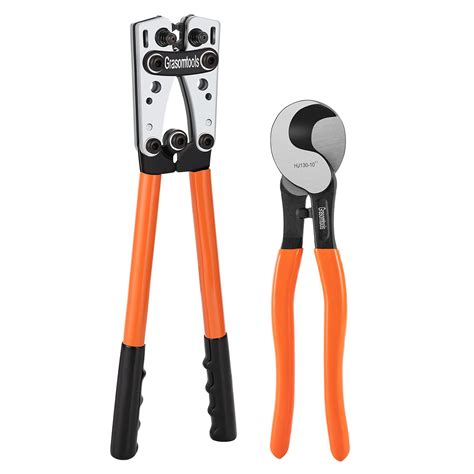 Buy Battery Cable Wire Lug Crimping Tool For Awg Electrical Lug