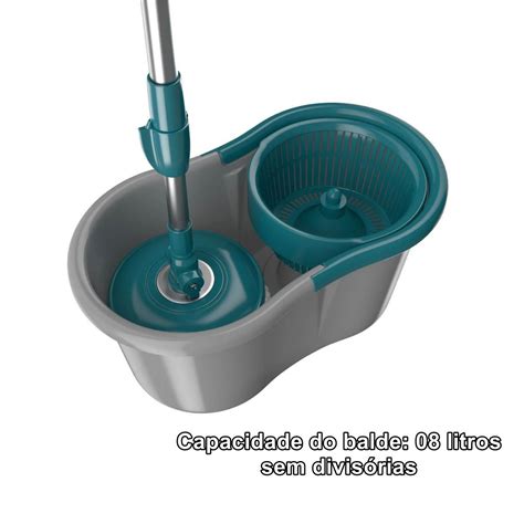 Mop Giratório Fit Flash Limp SOLUCAO CIA