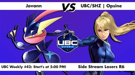 Jovann VS UBC SHZ Opsine Side Stream Losers R6 UBC Weekly 42