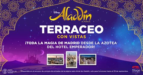 Las mejores vistas para verano Aladdín el musical